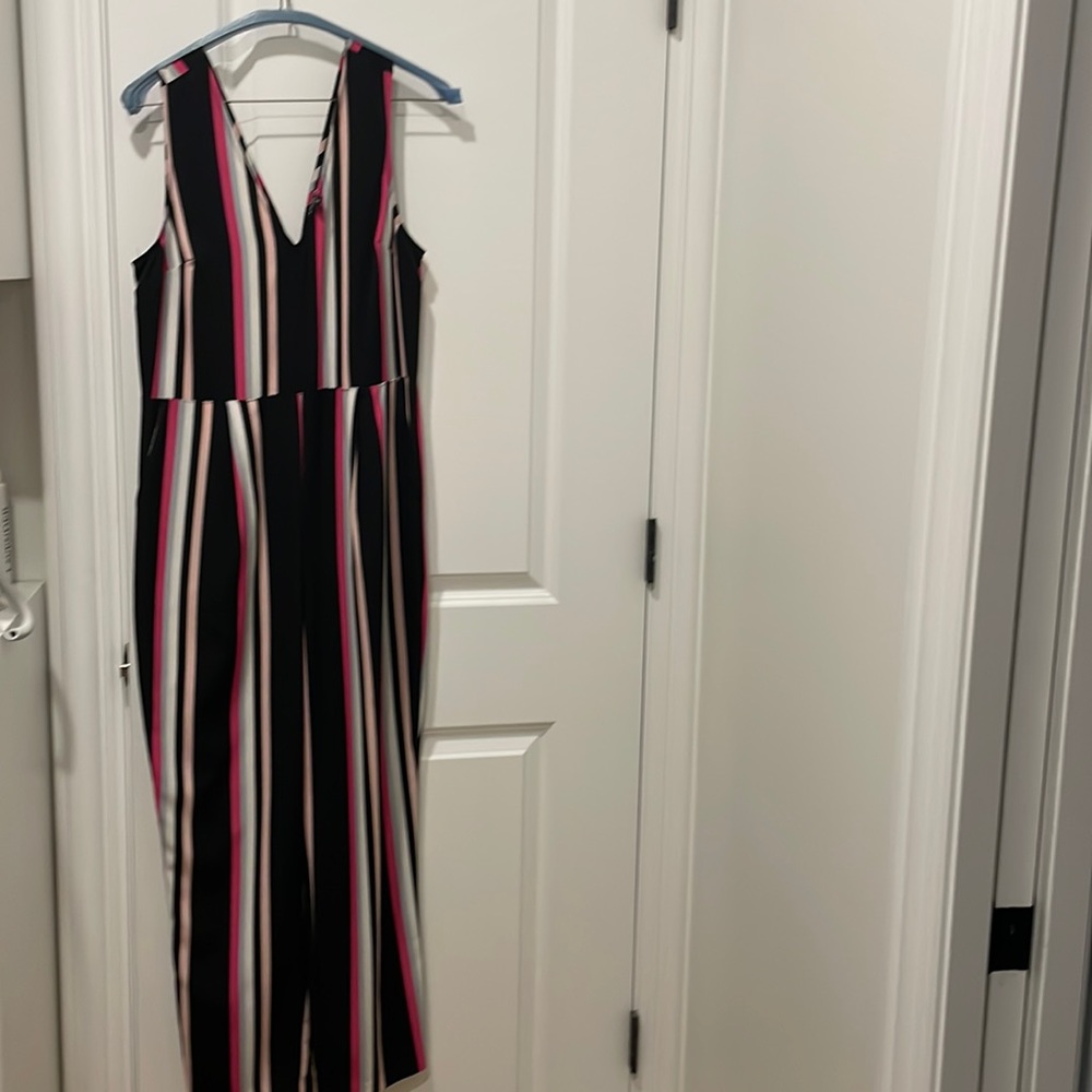 Express Fitted V Neck Romper